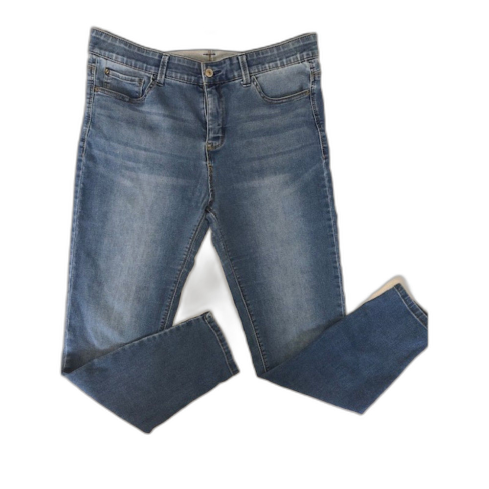 Curve Appeal Slimming blue jeans